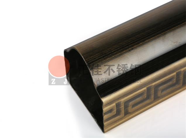 CQ9电子不锈钢复古斑纹管